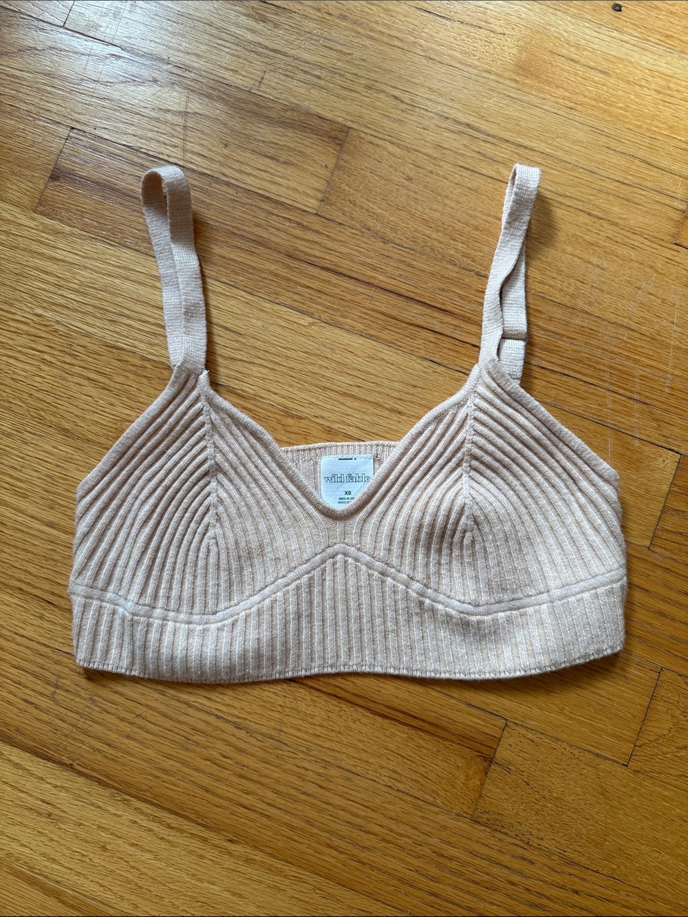 Target Wild Fable Knitted Bralette